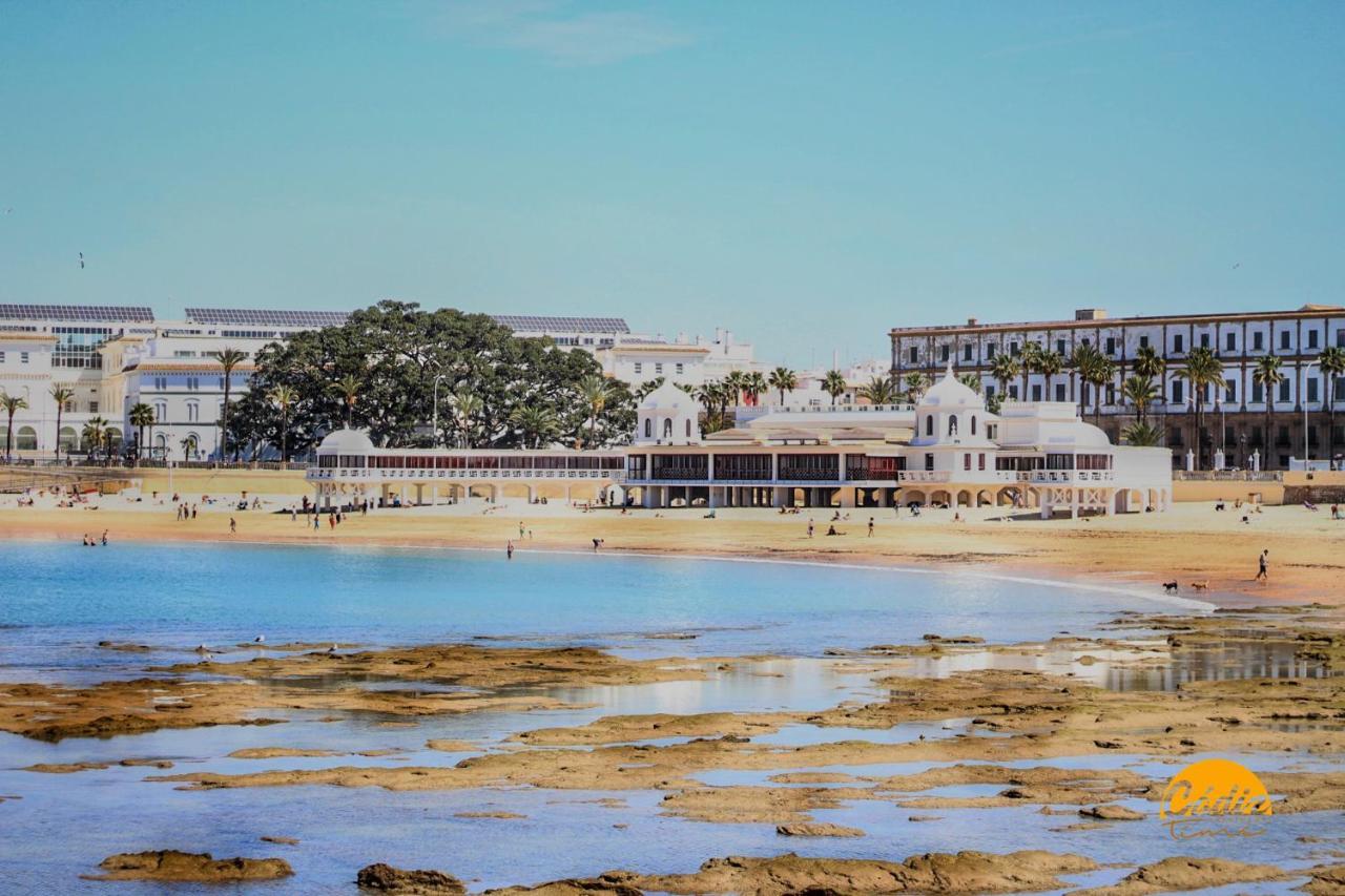 Apartamento Caleta - Free Parking By Cadiz Time ภายนอก รูปภาพ